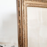 Gilded wooden photo frame