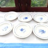 6 St Amand soup plates