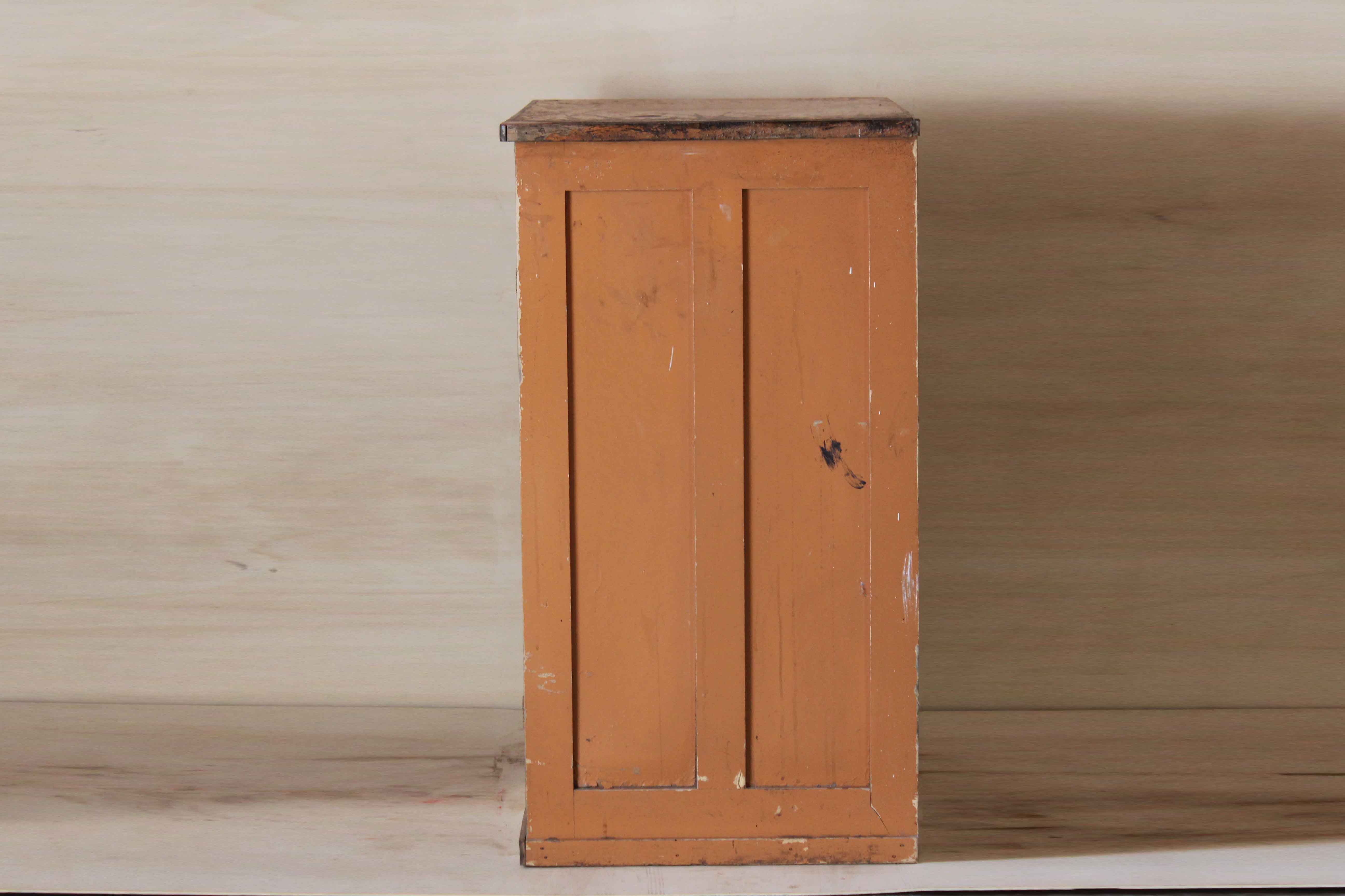 1940s vintage wood chest of drawers