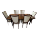 Rio Rosewood Dining Set & 6 Chairs – Art Deco / 1950s