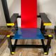 “Red and blue” lounge chair in the style of Gerrit Rietveld