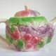Barbotine Vintage Fruit Tea Set for 6 People