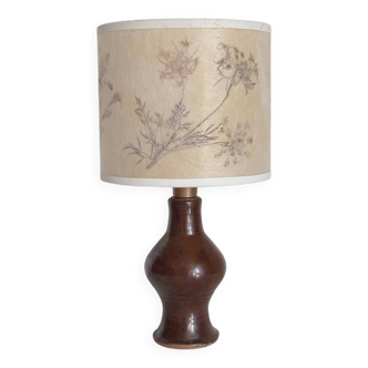 Lamp (sandstone base)
