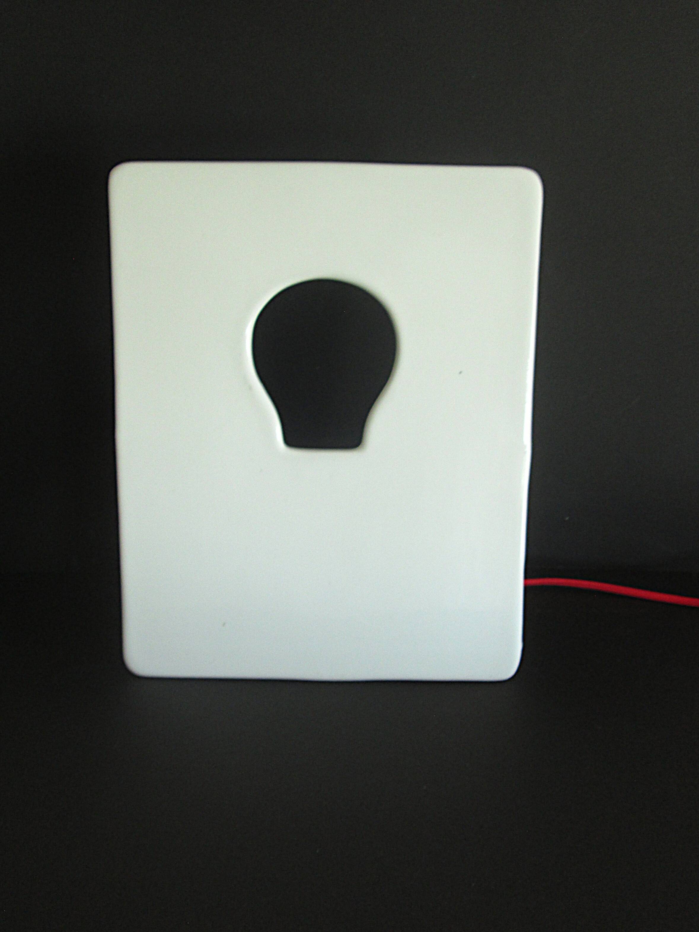Postmodern Ceramic "Silhouette" Table Lamp by Pol’s Potten, c. 2000
