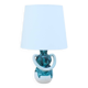 Enamelled ceramic lamp, France 1950