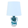 Enamelled ceramic lamp, France 1950