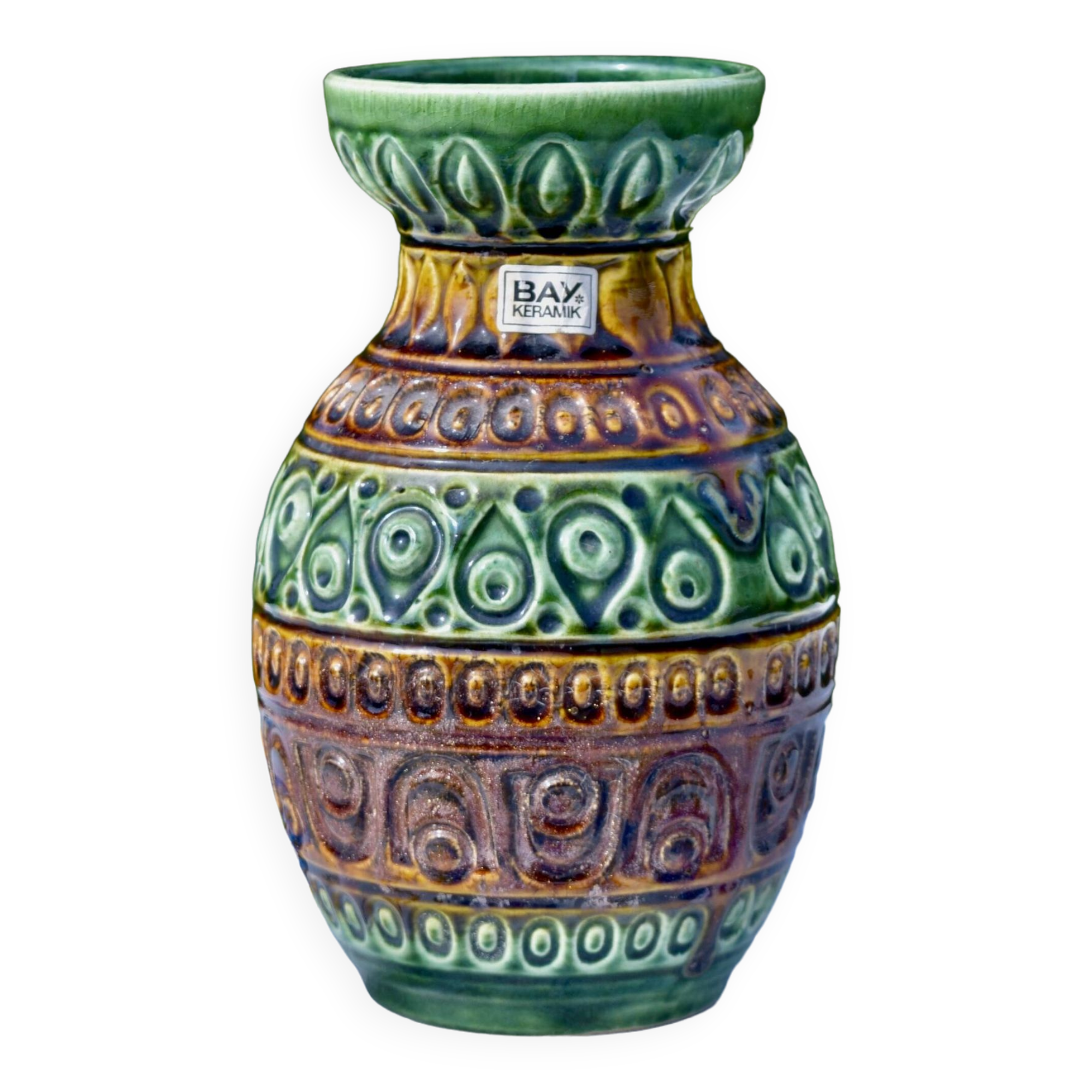 Bay Keramik Vase -n° 92 20 - West Germany | Selency