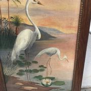 Pair of exotic paintings