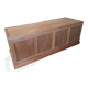 Exotic wood counter desk