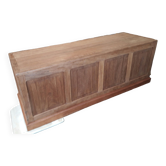 Exotic wood counter desk