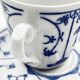 Set of 4 winterling cups, milk jug and sugar bowl