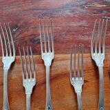 Christofle - Set of 12 dessert forks model Trianon in metal