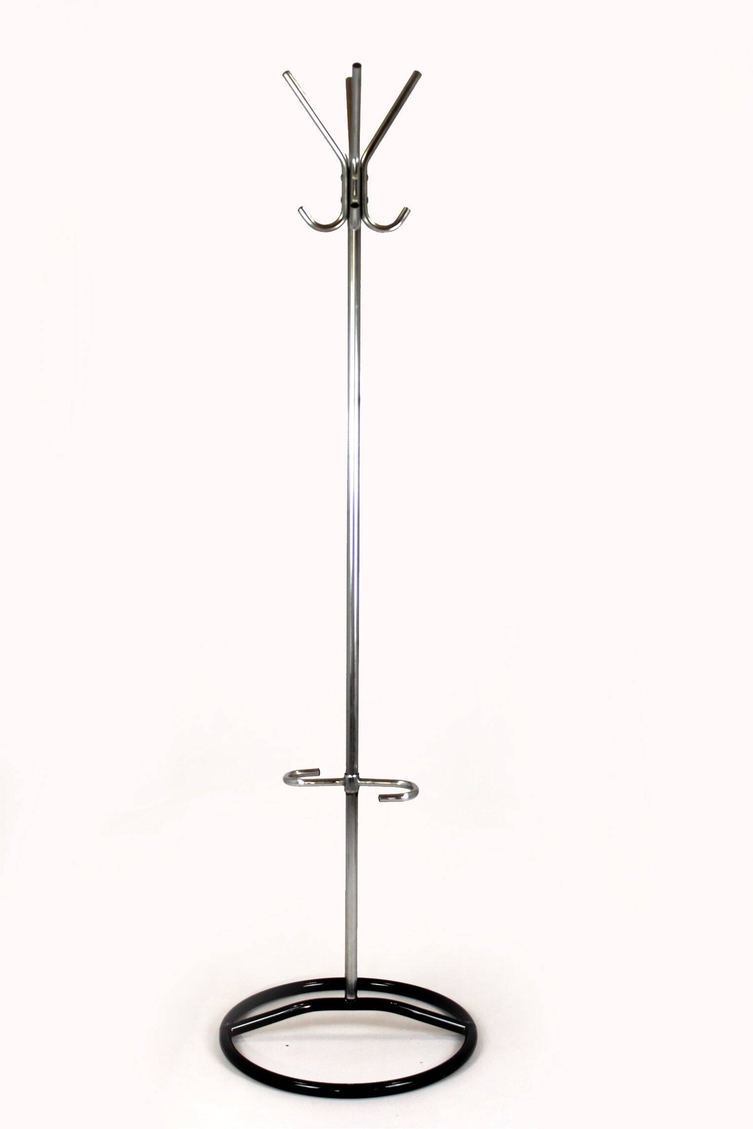 Bauhaus Chrome-Plated Coat Racks, 1930s, Set of 3