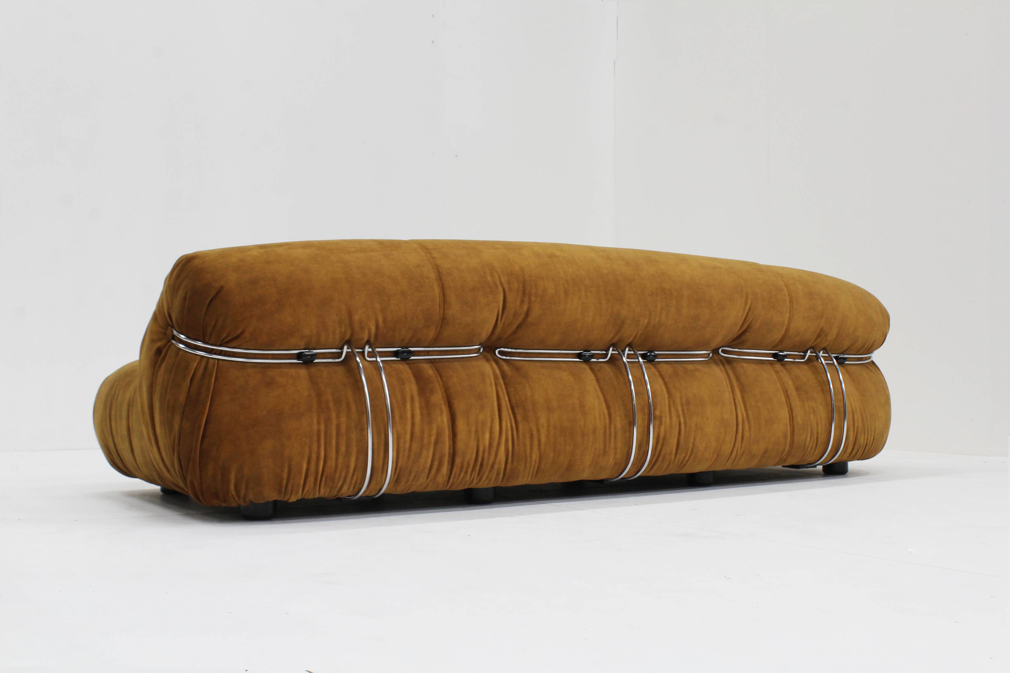 Vintage Soriana Sofa by Afra and Tobia Scarpa for Cassina 1970s