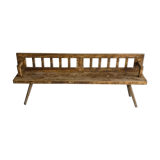 Old italian farm bench