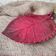 Red burgundy leaf earthenware dish