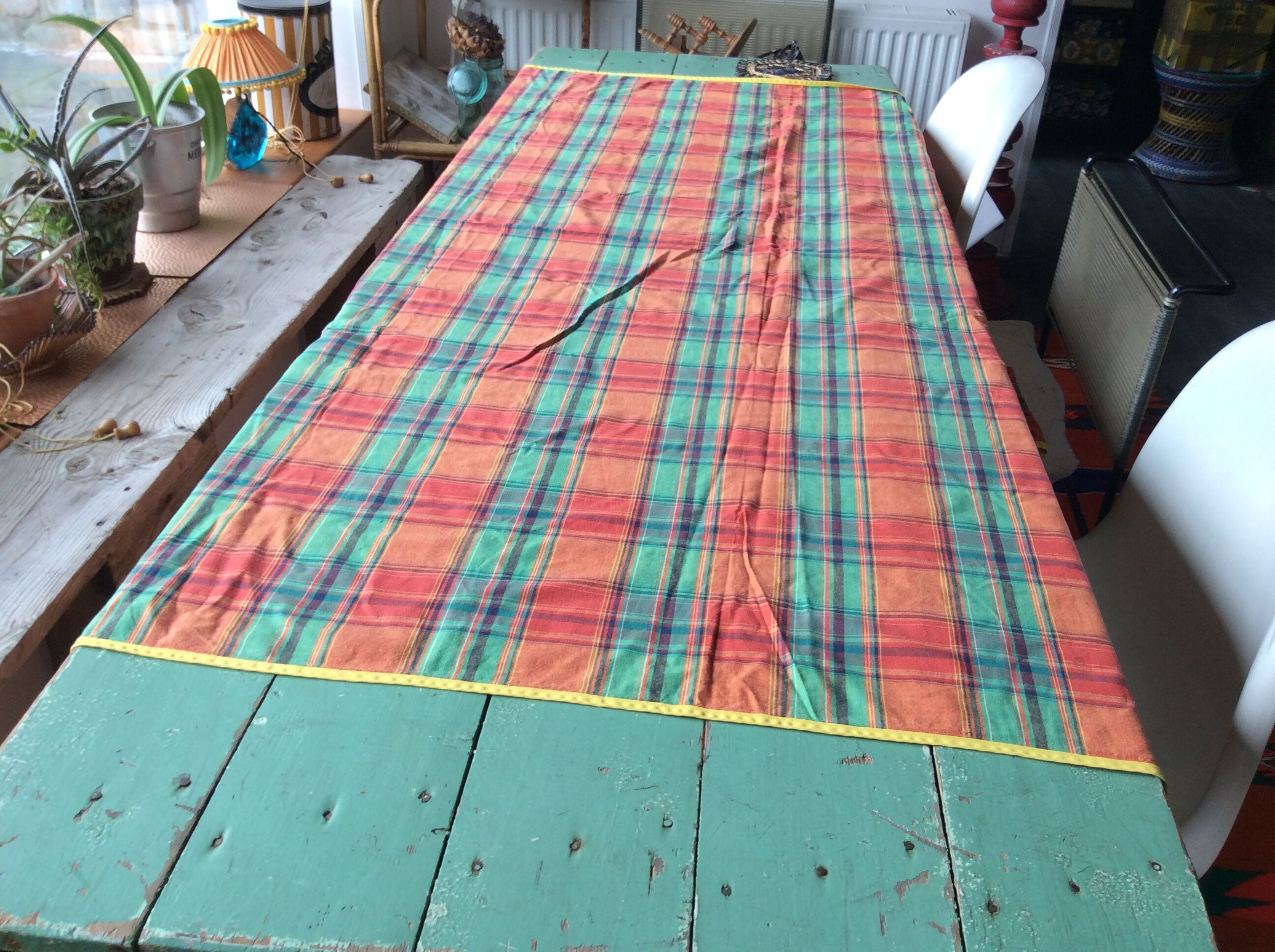 Scottish tablecloth