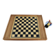 Reversible vintage wooden game board