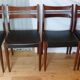 Suite de 4 chaises italiennes