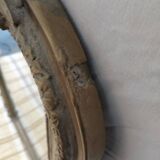 Large mirror old golden molding 153 by 83 cm