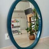 Oval mirror 70s - 78x58cm