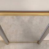 Pierre Vandel Paris - Very beautiful and rare large 1970s design mirror, signed