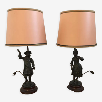 Bronze lamps