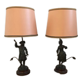 Bronze lamps