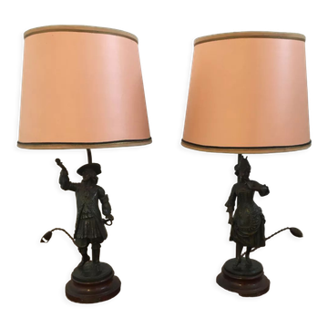 Lampes en bronze