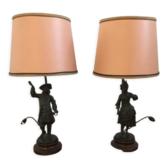 Bronze lamps