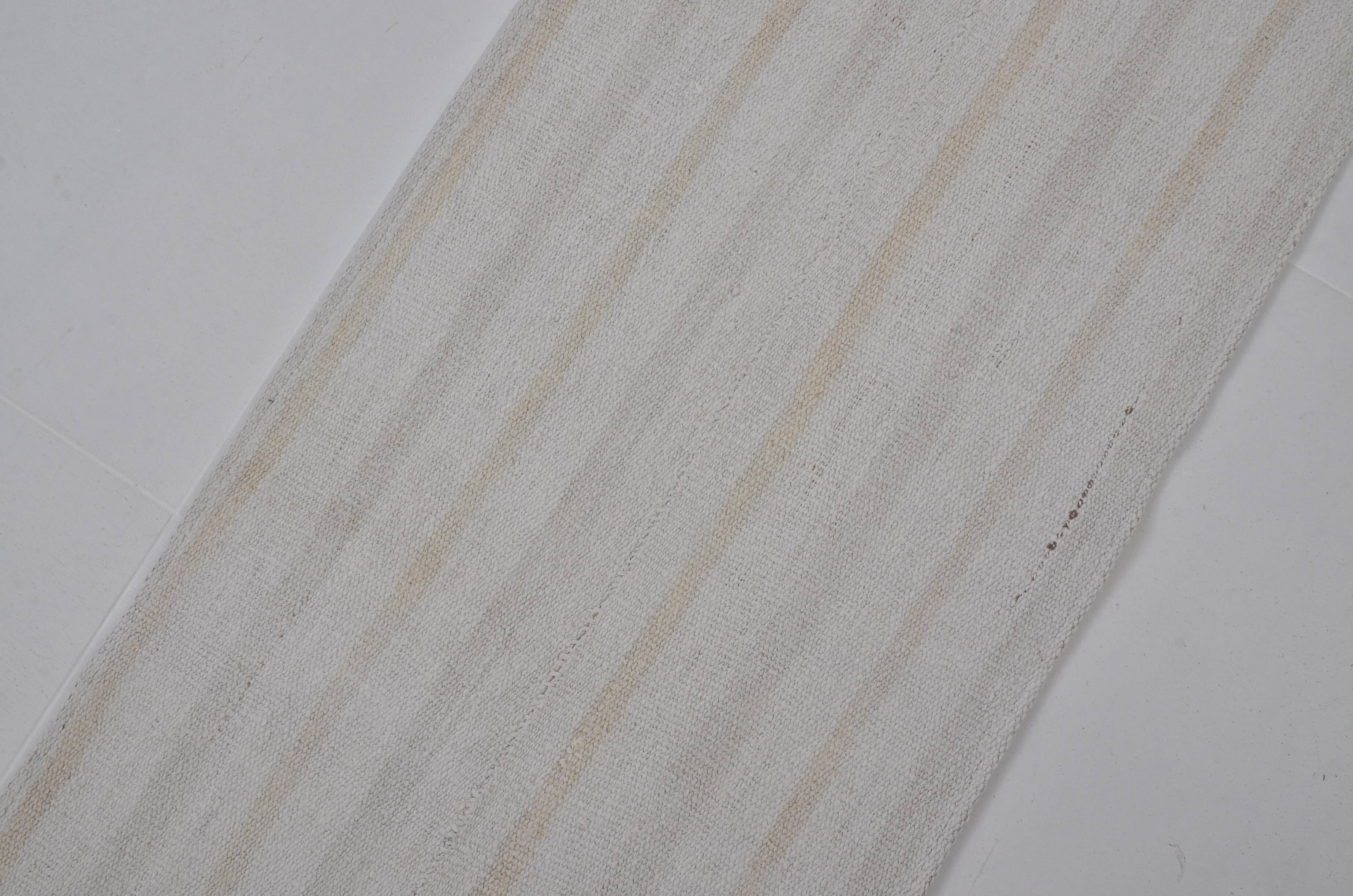 Small Decorative Hemp Kilim sku3808