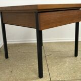 60s 70s teak sewing box sewing table utensilio coffee table mid century 60s