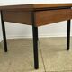 60s 70s teak sewing box sewing table utensilio coffee table mid century 60s