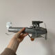 Vintage decorative metal airplane (can hang)