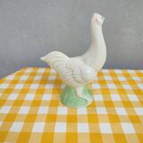 Twentieth polychrome earthenware hen