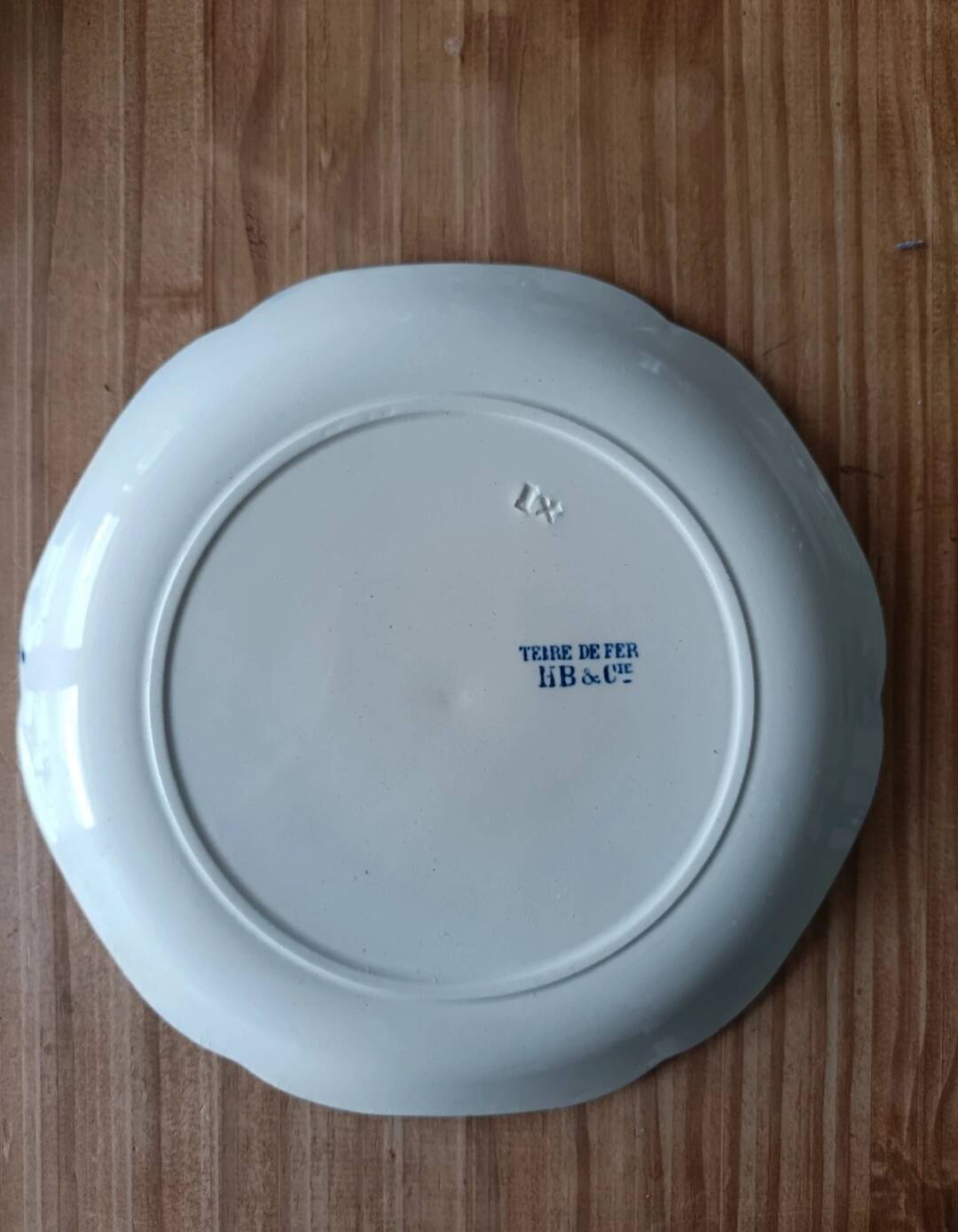 Assiette Terre de Fer