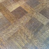 Louis XV style oak center desk