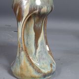 Small vase with handles in flamed sandstone around 1920/40 SB