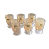 Set of 6 Luminarc glasses