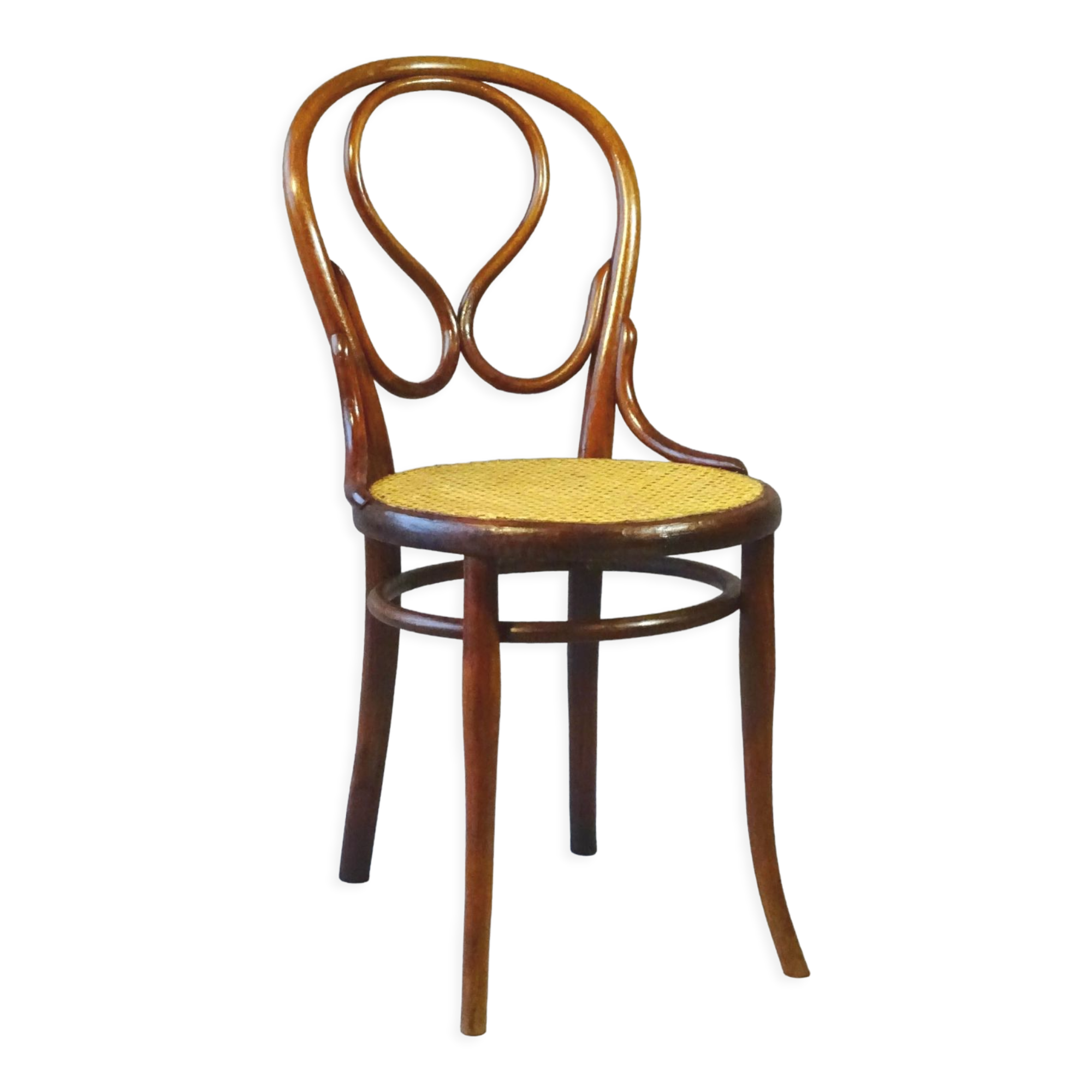 Chair Ca, 1890 Thonet N°20 "OMEGA"cannée, Bistrot