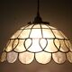 Vintage mother-of-pearl pendant light