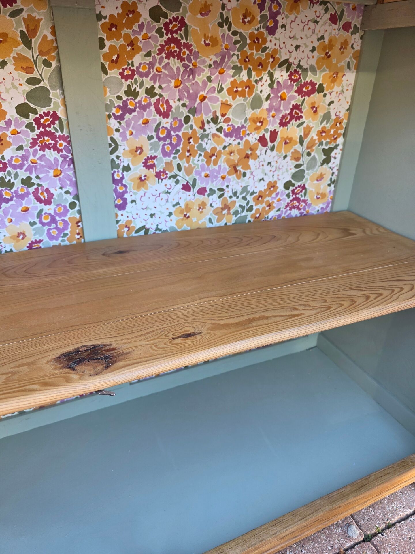 Art Deco sideboard in light oak