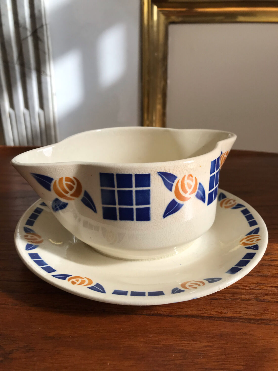 1950s sauce boat