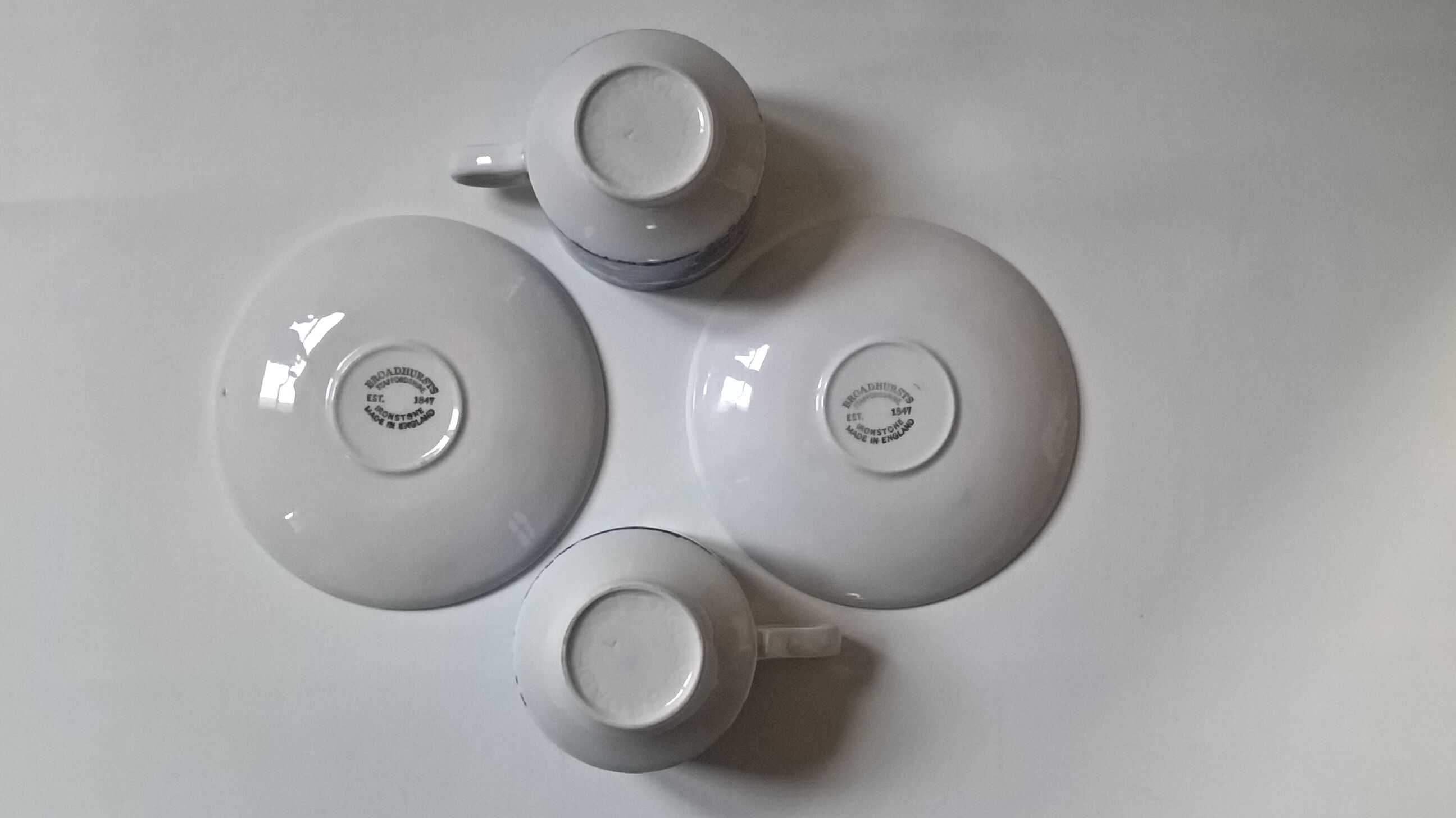 Two English cups Broadhurst The English Scene