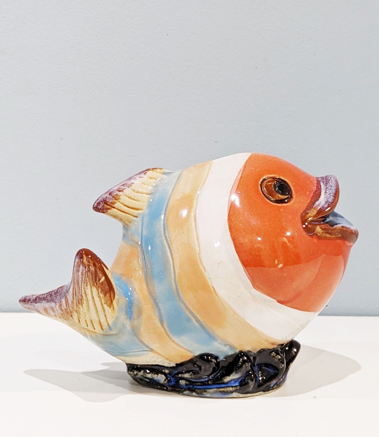 Vintage piggy bank '70 ceramic. In perfect condition.