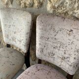 Set of two wooden chairs