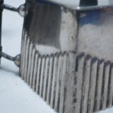Art Deco coffee service in silver metal