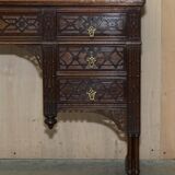 Chinese Chippendale bureau restored by Edward & Roberts