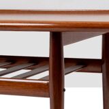 Grete Jalk for Glostrup. “GJ106” coffee table in teak. 1960s.