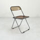 Chaise Plia fumée par Giancarlo Piretti pour Castelli, 1960